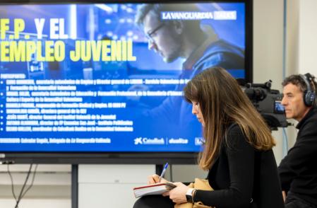 El debate también contó con público en directo