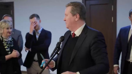 Oleg Nilov, diputado en la Duma del partido Rusia Justa.