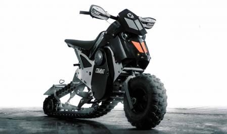 Combat, la imparable moto eléctrica para asfalto, tierra y nieve.