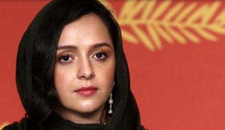 La actriz Taraneh Alidoosti en Cannes