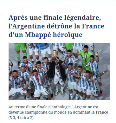 La portada digital del francés Le Figaró