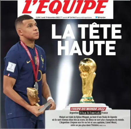 La portada de L'Equipe