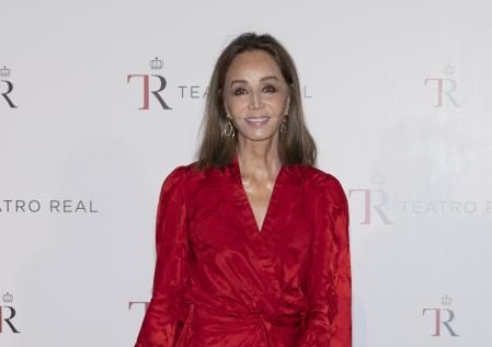 Isabel Preysler at photocall for Premiere Opera Aida in Madrid on Monday, 24 October 2022.