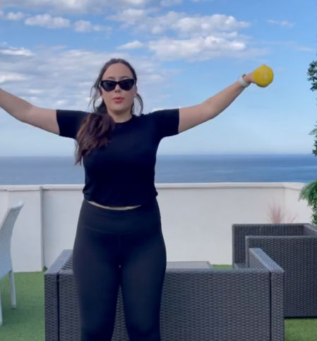 Ivana ha experimentado un gran cambio físico.