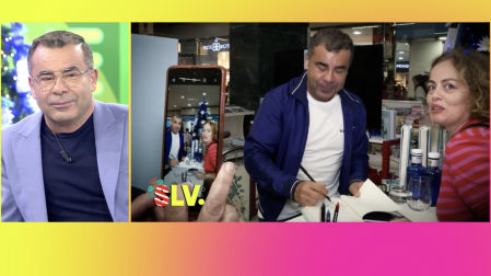 'Sálvame' emite un vídeo resumen de la firma de libros de Jorge Javier Vázquez en Mataró