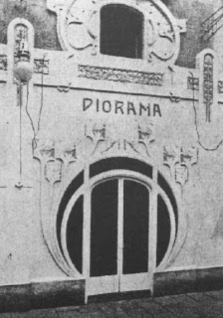 Exterior del Diorama a animado.