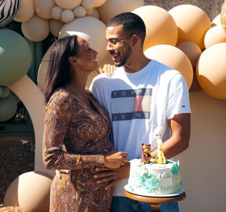 Ana Peleteiro y Benjamín Compaoré ya son padres.