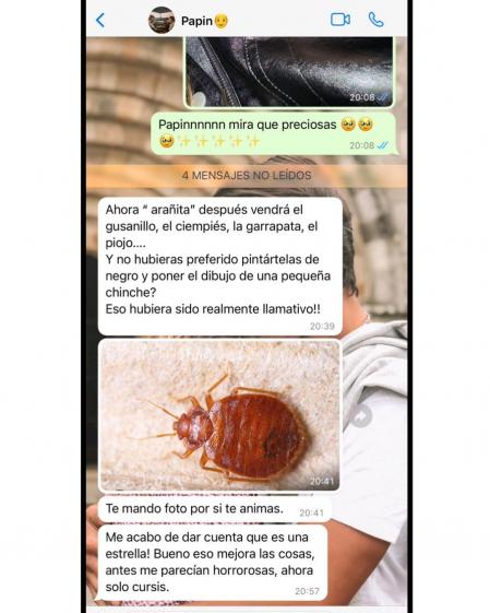 El padre de María Pombo reaccionó así a las nuevas uñas de la influencer