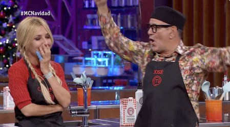 José Corbacho durante su participación en el programa&nbsp;‘MasterChef Navidad’&nbsp;
