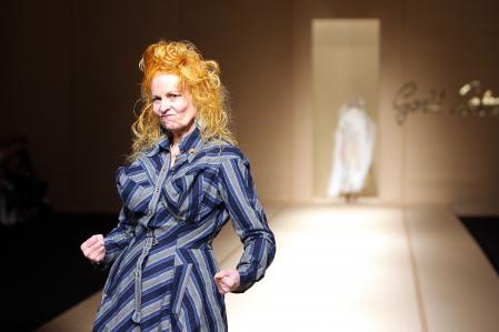 La diseñadora Vivienne Westwood, fallecida este jueves, en una imagen del 2007