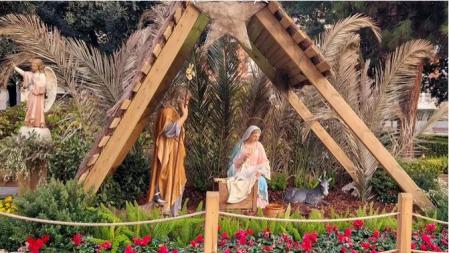 Una imagen del pesebre de Barberà