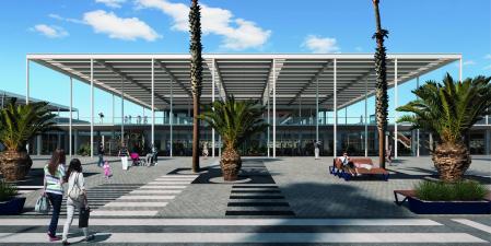 Render de la reforma del Port Olímpic