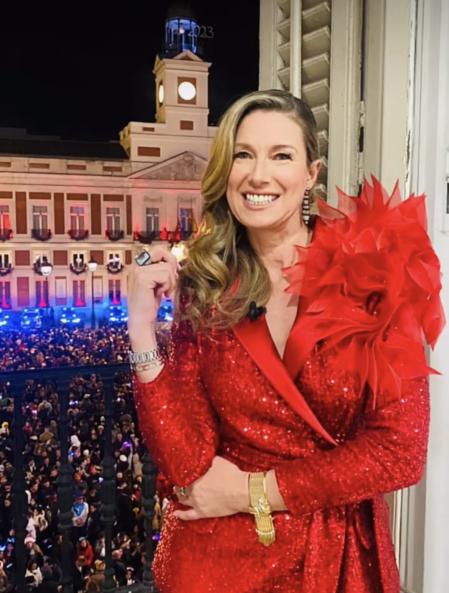 Anne Igartiburu lució espectacular para las Campanadas 2022