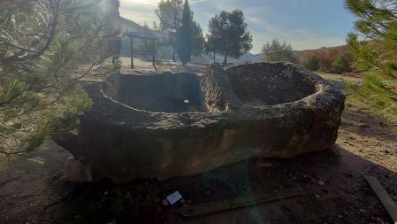 Área del dolmen de Sòls de Riu.