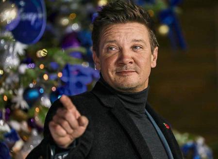 FILE - Jeremy Renner poses for photographers upon arrival at the UK Fan Screening of the film 
