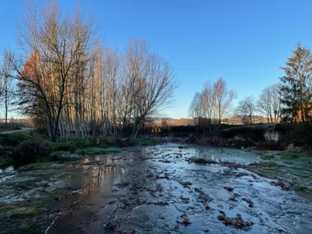 Paisajes del río Ges.