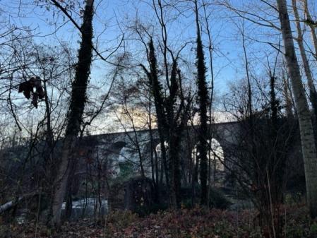 Paisajes del río Ges.