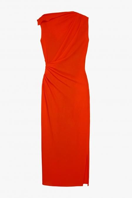 Vestido naranja de la colección cápsula de Narciso Rodríguez para Zara