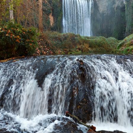 Cascadas del monasterio de Piedra.
