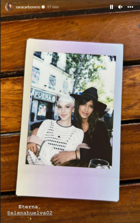 Sara Carbonero también se ha querido despedir de Elena Huelva en redes