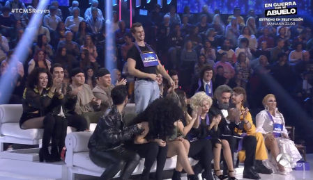 Nicolás Coronado ha imitado a Miguel Bosé