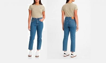 Levi's 501® Crop Vaqueros Mujer