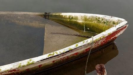 Cementerio de las Barcas en L'Ampolla.