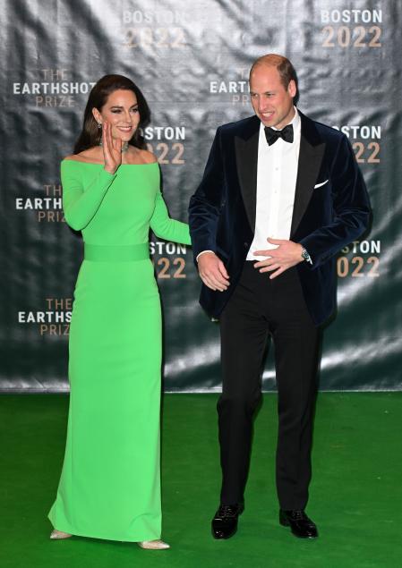 El Príncipe William y Kate Middleton durante el Premio Earthshot 2022 el 2 de diciembre de 2022 en Boston