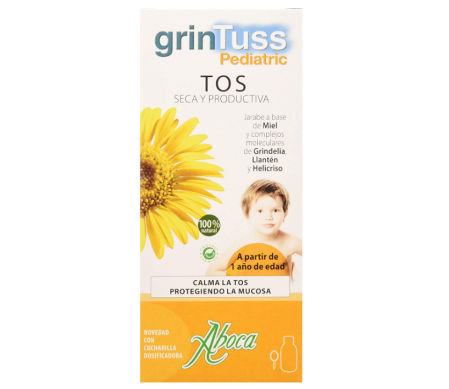 Aboca Grintuss Pediatric, jarabe para la tos pediátrico