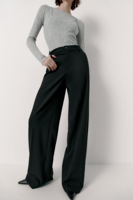 Pantalones de pinzas de Zara