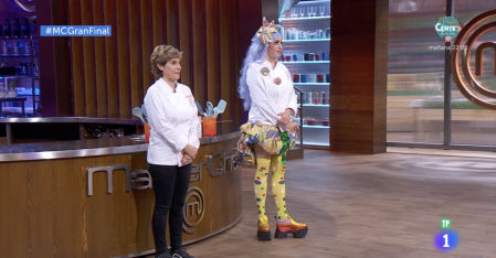 Anabel Alonso y La Terremoto de Alcorcón han sido las dos duelistas de la final de 'MasterChef Navidad'