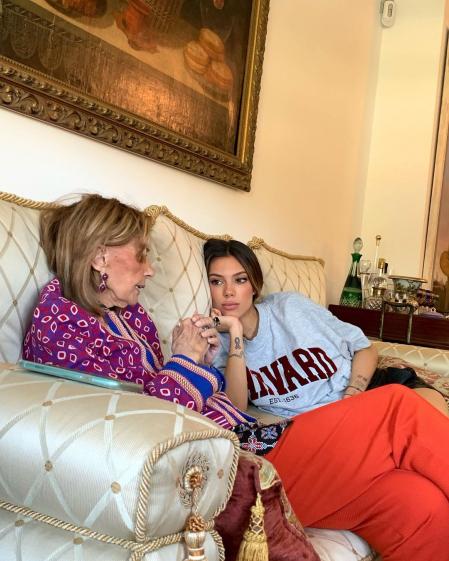 María Teresa campos, con su nieta, Alejandra Rubio