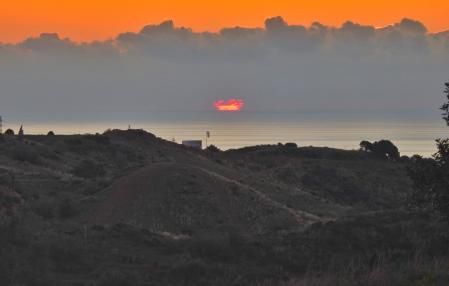 Salida del sol en Mijas.