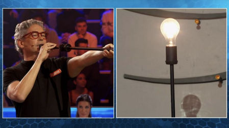 Boris Izaguirre participando en una de las pruebas de 'El desafío