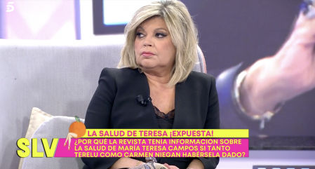 Terelu, preocupada por información publicada sobre el estado de salud de María Teresa Campos