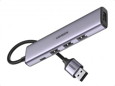 UGREEN Hub USB 3.0 4 Puertos