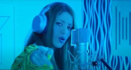 Shakira en su nuevo videoclip