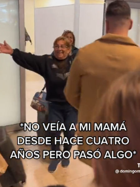 Esa mujer no es su madre