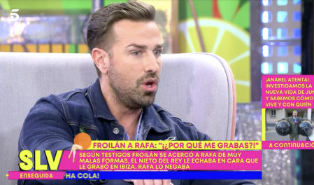 Rafa Mora aclara en 'Sálvame' su encontronazo con Froilán