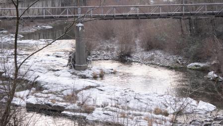 Nieve en La Farga de Bebié.