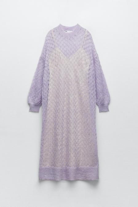 Vestido de punto de Zara