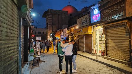 Callejeando por El Cairo.
