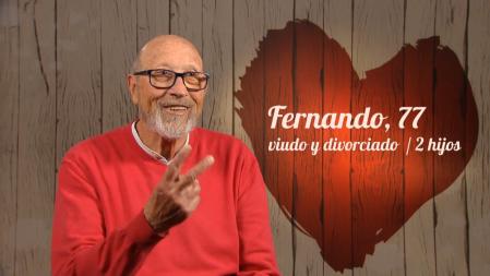 Fernando, de 77 años, admite haber tenido una vida laboral relajada.