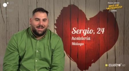 Sergio en su cita de 'First Dates'