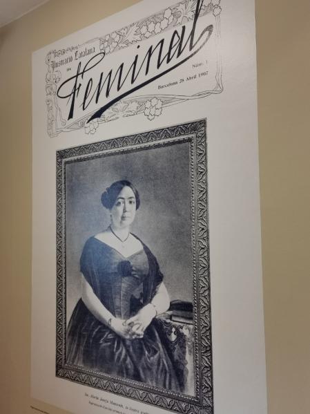 Exposición 'Feresa de silenci. Les artistes a la revista Feminal (1907-1917)'.