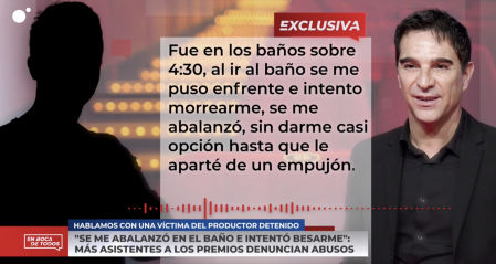 'En boca de todos' ha podido hablar con otra persona que denuncia haber sufrido acoso por parte del productor