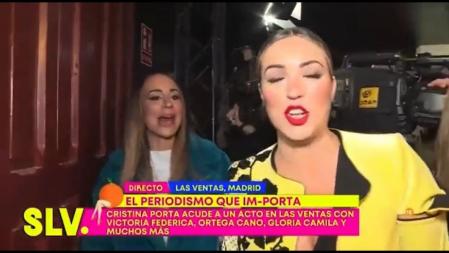 Monumental bronca entre Cristina Porta y Marta Riesco en directo: “Maleducada”