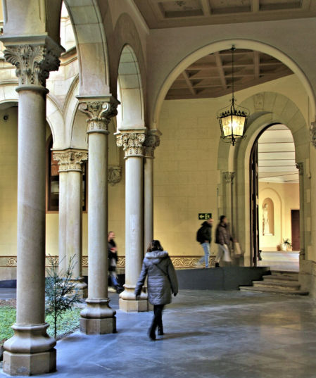 El Seminario Mayor de Barcelona.