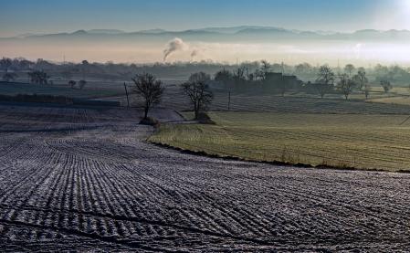 Inversión térmica en Gurb.
