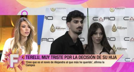 Alejandra Rubio este sábado en 'Fiesta'